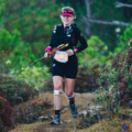 Runner Nga Hồ tham dự cự ly 75km tại giải Dalat Ultra Trail 2024. Ảnh: Dalat Ultra Trail