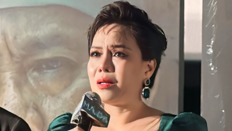 Việt Hương nói biết ơn tình cảm của người dân miền Tây trong quá trình thực hiện tác phẩm. Ảnh: Mai Nhật