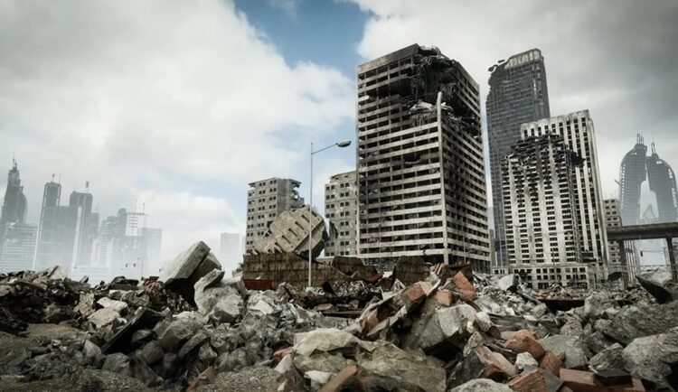 Mô phỏng thế giới hậu tận thế. Ảnh: Bulgar/E+