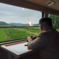 Chủ tịch Triều Tiên Kim Jong-un giám sát vụ thử bệ phóng tên lửa tại địa điểm không xác định trong bức ảnh mà KCNA công bố ngày 13/9. Ảnh: Reuters