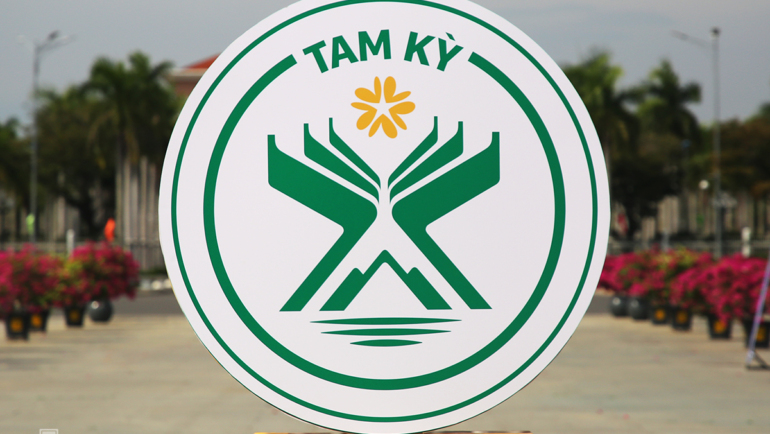 Logo TP Tam Kỳ. Ảnh: Đắc Thành