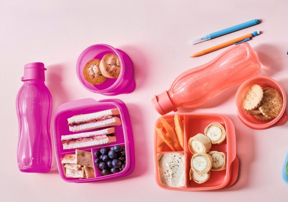 Một số loại hộp đựng của Tupperware hiện tại. Ảnh:Tupperware