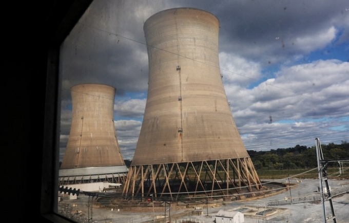 Bên trong nhà máy điện hạt nhân Three Mile Island Nuclear ở Pennsylvania (Mỹ). Ảnh: Reuters