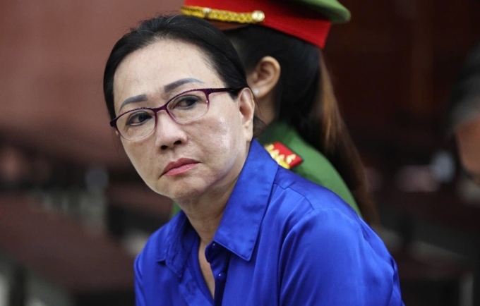 Bị cáo Trương Mỹ Lan tại tòa phúc thẩm. Ảnh: Trần Quỳnh