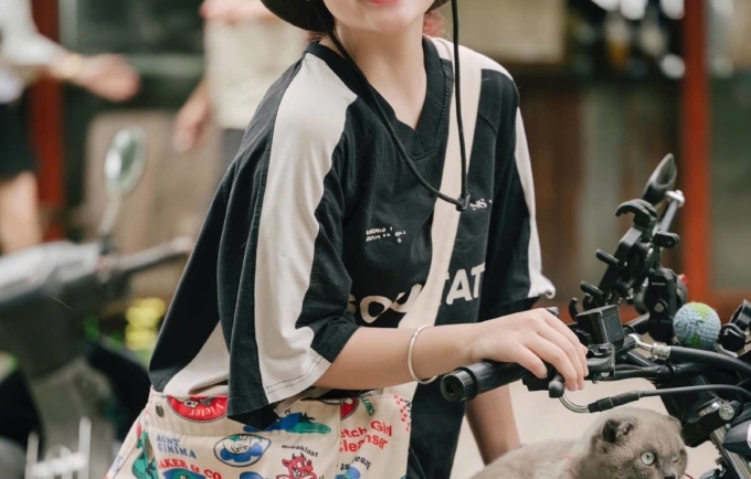 Tâm Đức tại Tam Đảo tháng 8/2023. Ảnh: Nhân vật cung cấp